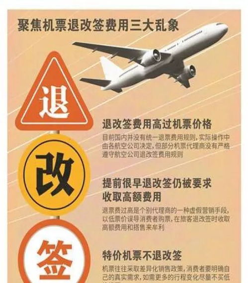 好消息 民航局 ota不得擅自更改 退改签 收费标准
