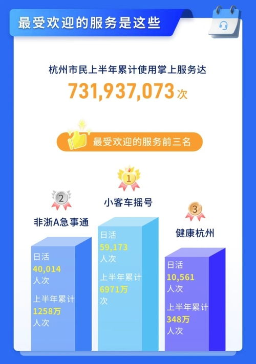 这里有一份新鲜出炉的年中盘点, 小客车摇号 登上最受欢迎的服务榜首