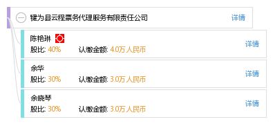 犍为县云程票务代理服务有限责任公司